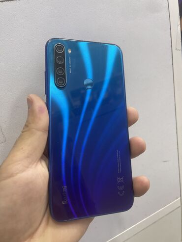 Xiaomi: Xiaomi Redmi Note 8, 32 GB, rəng - Göy, 
 Zəmanət, Barmaq izi, Face ID