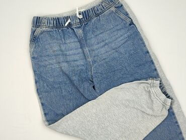 zara spodnie woskowane: Material trousers, Sinsay, 12 years, 152, condition - Very good