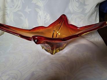 Ostali antikviteti: Cinija murano 1950 do 1960 god. -Sommerso -rucni rad. Murano cinija — 5