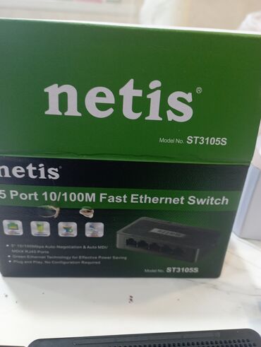 4g wifi: Коммутатор Netis ST3105S - 5-портовый Fast Ethernet свич - Скорость