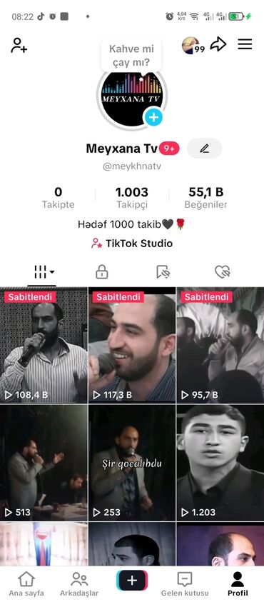 авто в аренду под такси: Tik Tok hesabı satılır. Altiv hesabdır, 20 günün hesabıdır. Əlaqə:070