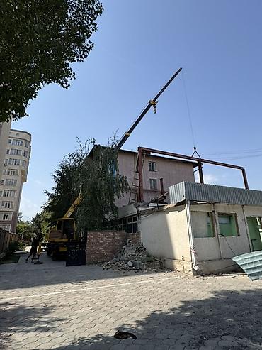 мебельный домкрат: Услуги автокрана для монтажно-демонтажных работ - Автокран на шасси — 1