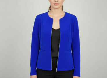 czarne t shirty i marynarka: Women's blazer, size S
