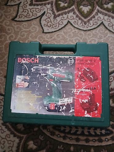 kzubr tools: Bosch PSR 12 VE-2 – akumulatorska bušilica/odvijač u koferu — 1