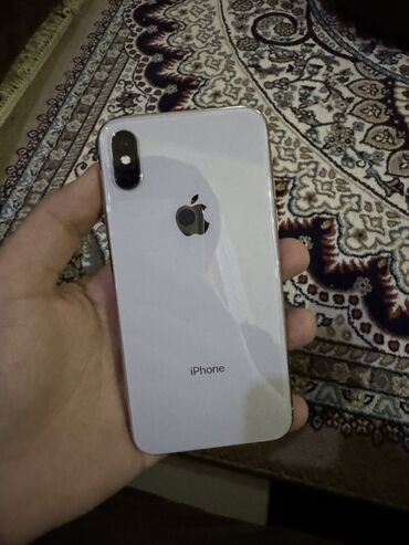Apple iPhone: IPhone X, 256 GB, Ağ, Face ID