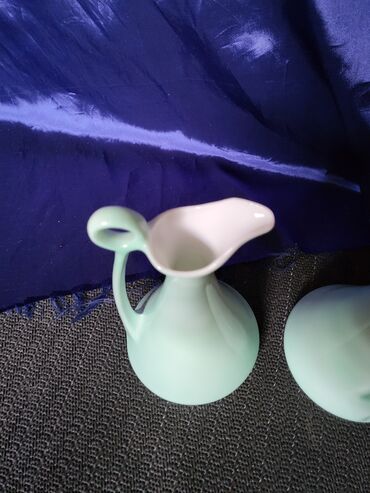 Ostali antikviteti: Bokali novi 1930g+ Viktorija porcelan Cehoslovacka. Novi rezedo — 7