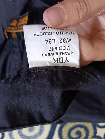 9309 джинсы мужские: Мужские брюки YDK Jeans & Wear, модель 947 - Цвет: тёмно-синий — 3