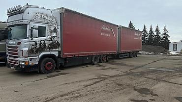скания 380: Тягач, Scania, 2013 г., Тентованный — 6