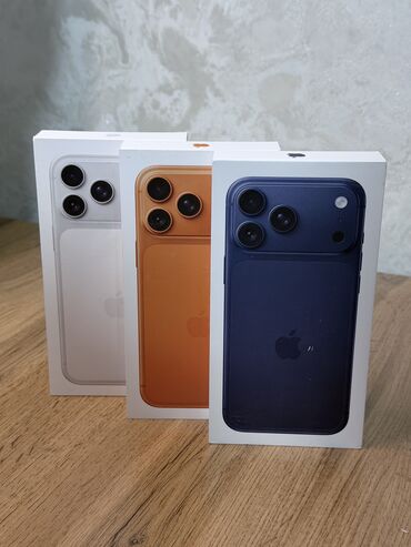 Apple iPhone: IPhone 17 Pro Max, Новый, 512 ГБ, Оранжевый, Кабель, Коробка, 100 % — 1