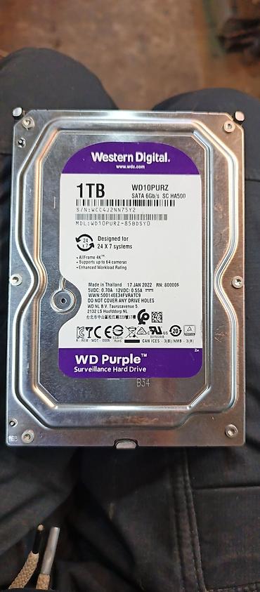 500g hdd: Накопитель для ПК, Б/у, Western Digital (WD), HDD, 1 ТБ, 3.5", Для ПК — 1