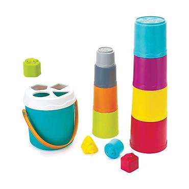 cestitki za bebe: B kids Shape Sorting Stack & Nest – set aktivnosti za najmlađe — 1