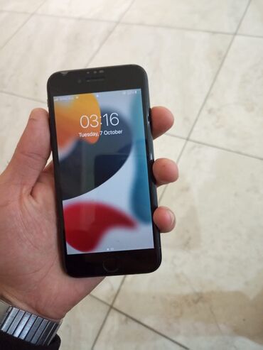 айфон 14 про цена баку: IPhone 7, 32 GB, Black Titanium, Barmaq izi