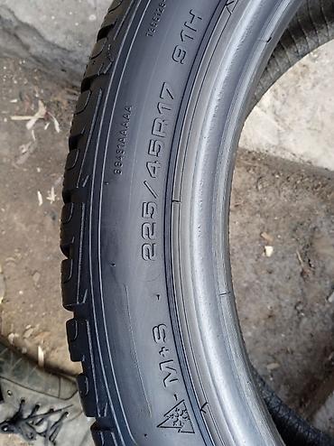 Шины: Шины 225 / 45 / R 17, Зима, Б/у, 1 шт, Легковые, Германия, GoodYear — 4
