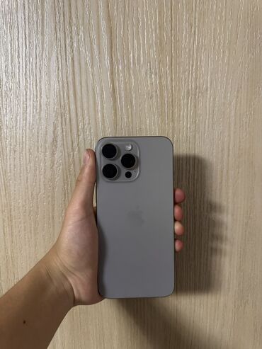 росо с75: IPhone 15 Pro Max, Б/у, 512 ГБ, Natural Titanium, Коробка, 90 %