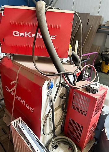 dusbere kesen aparat: Gedik GeKaMac GKM 500-2W (500 A) – Su soyutmalı MIG/MAG qazaltı qaynaq — 2