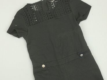 kombinezon koronką czarny: Overalls River Island, 10 years, 134-140 cm, condition - Good