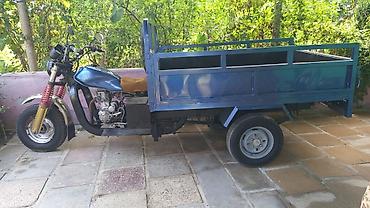 moto angel: Yükdaşıma üçtəkərli motosiklet (trike) - Güclü benzin mühərriki, əl — 1