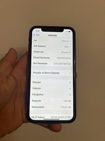 ipad pro m2 pro: IPhone 11, 128 GB, Qırmızı, Face ID — 3