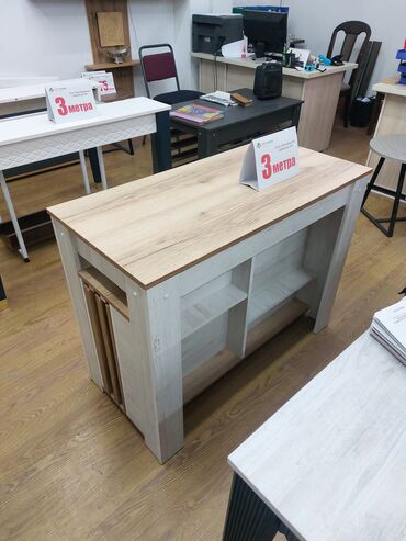 Столы для зала: 3 метровый стол трансформер "Швейцар" Длина: от 48 см до 3 метра (в — 11