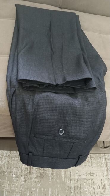 джинсовая рубашка мужская: Брюки 2XL (EU 44), 3XL (EU 46), 4XL (EU 48)