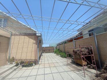 Сварка: Навес из поликарбоната с металлическим каркасом. Подходит для создания — 9