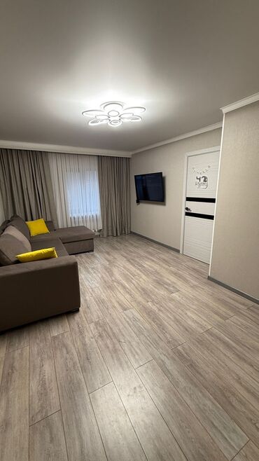 сдаю квартиру г токмок: Дом, 55 м², 4 комнаты, Риэлтор, Евроремонт