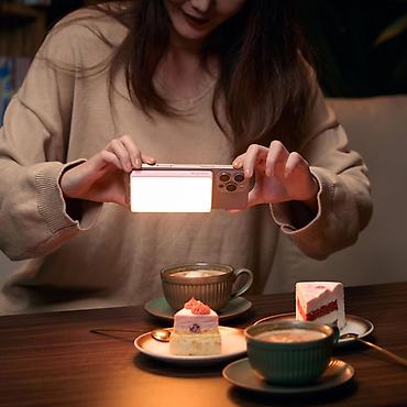 mini phone: Telefon üçün LED işıqlandırma simsiz enerji toplama ilə Godox MA5R RGB — 10