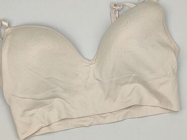 sukienka dla matki karmiącej: Biustonosz bezszwowy typu bralette - Kolor: jasny beż/nude - Fason