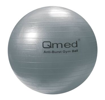 медицинский форма: Реабилитационный мяч ABS GYM BALL серебряный (насос в комплекте)