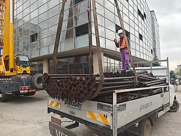 Строительные леса, стойки: Стойки телескопические 
дрек 
подпорка 
домкрат 
монолит — 4