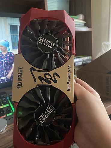 760: Видеокарта для ПК, Б/у, Palit, GeForce GTX — 1