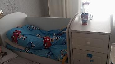 quba mebel: Oğlan və qız üçün, İşlənmiş, Çarpayı, Bazasız, Matras ilə, Siyirməli — 1