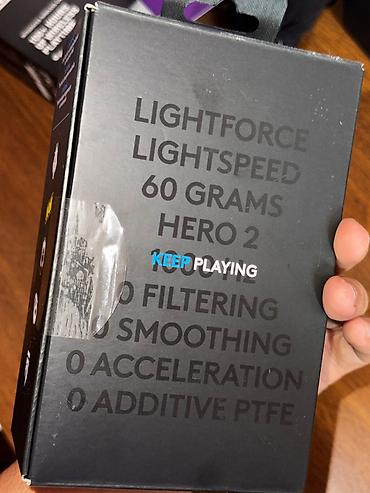magic maus: Logitech G Pro X Superlight 2 simsiz gaming mouse. Qara rəngdədir və — 4