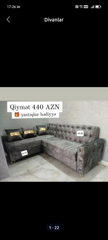 Divanlar: Divan, Yeni, Açılan, Bazalı, Parça, Pulsuz çatdırılma — 4