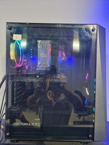 Masaüstü kompüterlər və iş stansiyaları: Oyun üçün tam set: monitor + mexaniki klaviatura + - Klaviatura: Tam — 7