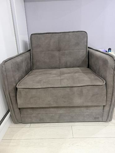 divan uzluk: Mebellər dəsti – müasir, minimal dizayn - Divan: Açıq boz rəngdə — 4