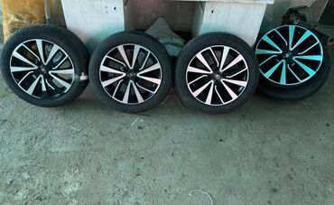 диски шины 15: Литые Диски R 15 RS Wheels, Комплект, отверстий - 4, Б/у