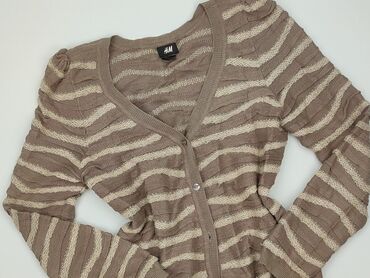 bordowy kardigan h m: H&M, Women`s knitwear, XS (EU 34)