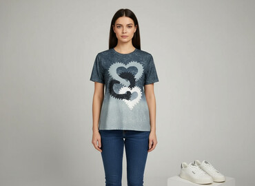 short t shirty: T-shirt damski, rozmiar L