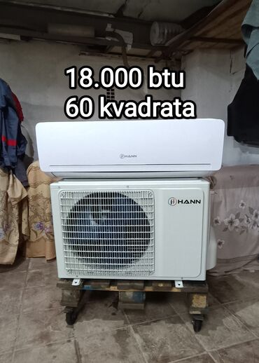 kondisionerlər ev üçün: Kondisioner İşlənmiş, 50-60 kv. m, Split sistem, Kredit yoxdur, Ödənişli quraşdırma