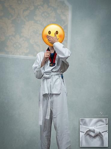 Спорт жана эс алуу: Комплект для тхэквондо WT Состав: - Добок adidas (верх с — 3