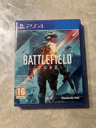 Battlefield 2042 – PS4 (Blu‑ray disk, Electronic Arts) - Janr lalafo.az -da Battlefield 2042 – PS4 (Blu‑ray disk, Electronic Arts) - Janr