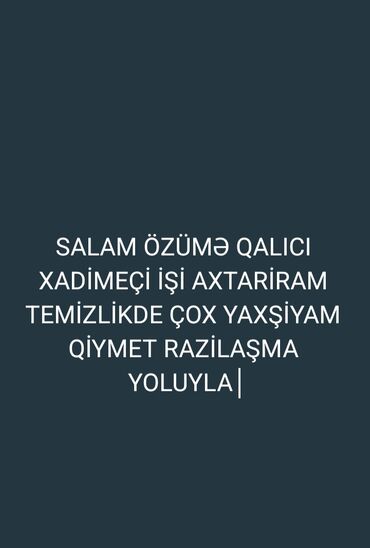 Paltar tikişi: Təmizlik | Mənzillər | Gündəlik təmizlik