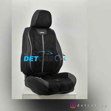 Чехлы и накидки на сиденья: Фирменные 5D чехлы Bizzon Закрывают боковину и спинку передних — 11