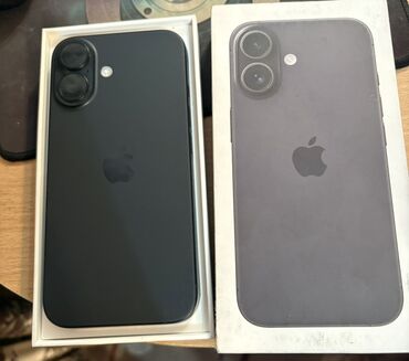 Apple iPhone: IPhone 16, 128 ГБ, Черный, Коробка, 100 %