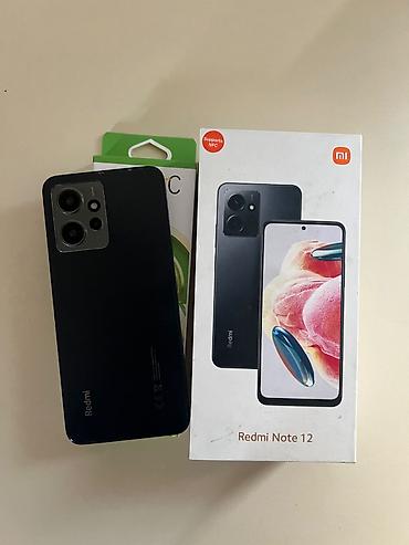 note 12: Redmi Note 12, 128 GB, rəng - Qara, Sensor, Face ID — 3
