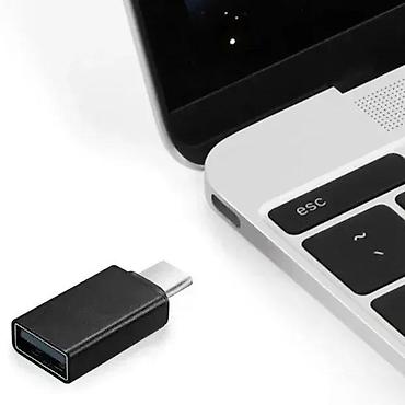 Druga oprema za računare i laptopove: Adapter OTG Type-C muški na USB ženski 3.0 utičnica NOVO. Opis — 3