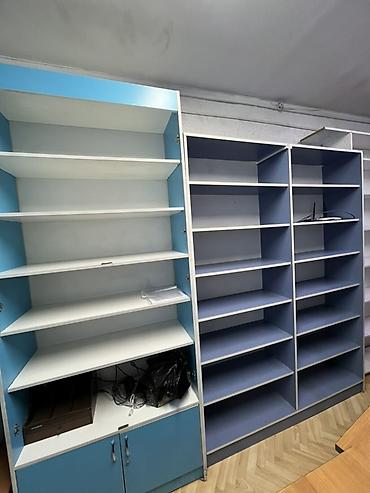 Комплекты офисной мебели: Комплект офисной мебели, Шкаф, ДСП, цвет - Голубой — 1