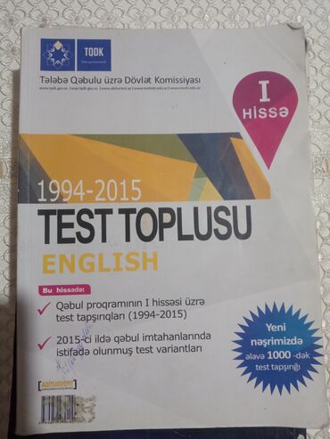 mektebeqeder hazirliq kitablari yukle: Test kitablari