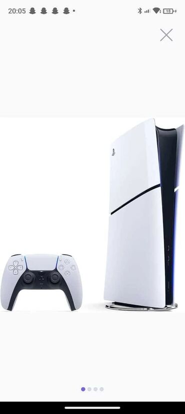 PS5 (Sony PlayStation 5): Sony 5 silim 1tb